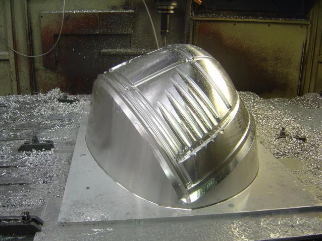 Male Aluminium Vacuum Tool For A Engine Cover