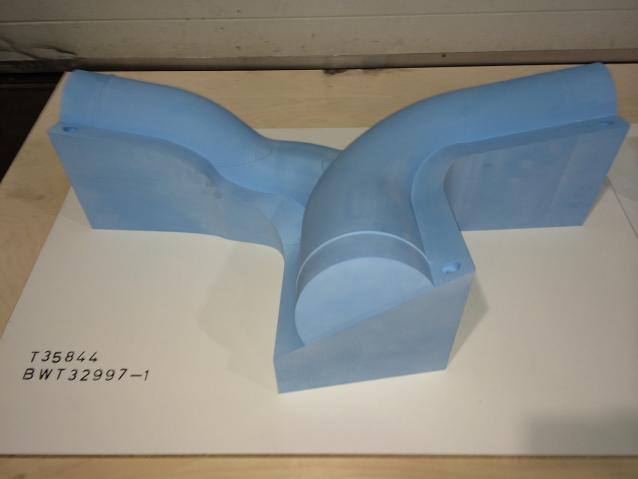 Epoxy Tooling Block pattern - Used for manufacturing carbon fibre pre-preg. mould tooling
