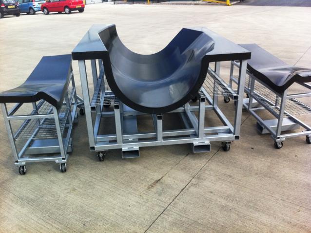 carbon fibre bondment fixtures