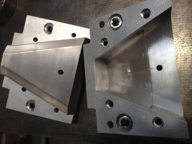 Mult-Part Al. Alloy - Compression Mould Tool