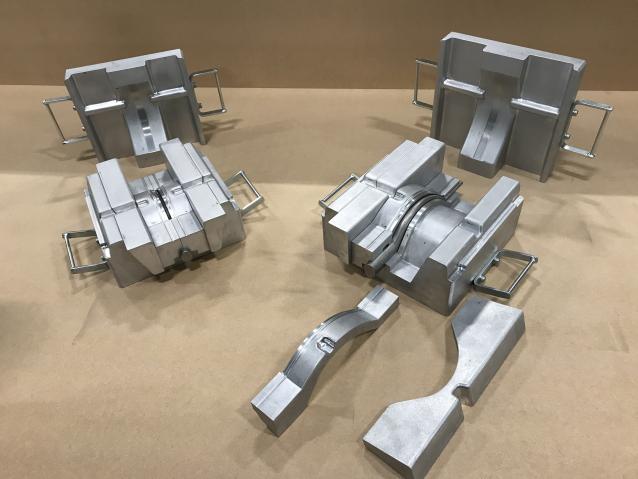 Multi Part - Al. Alloy Compression Mould Tool