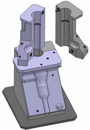 Al. Alloy - Salt Pour Mould Tool